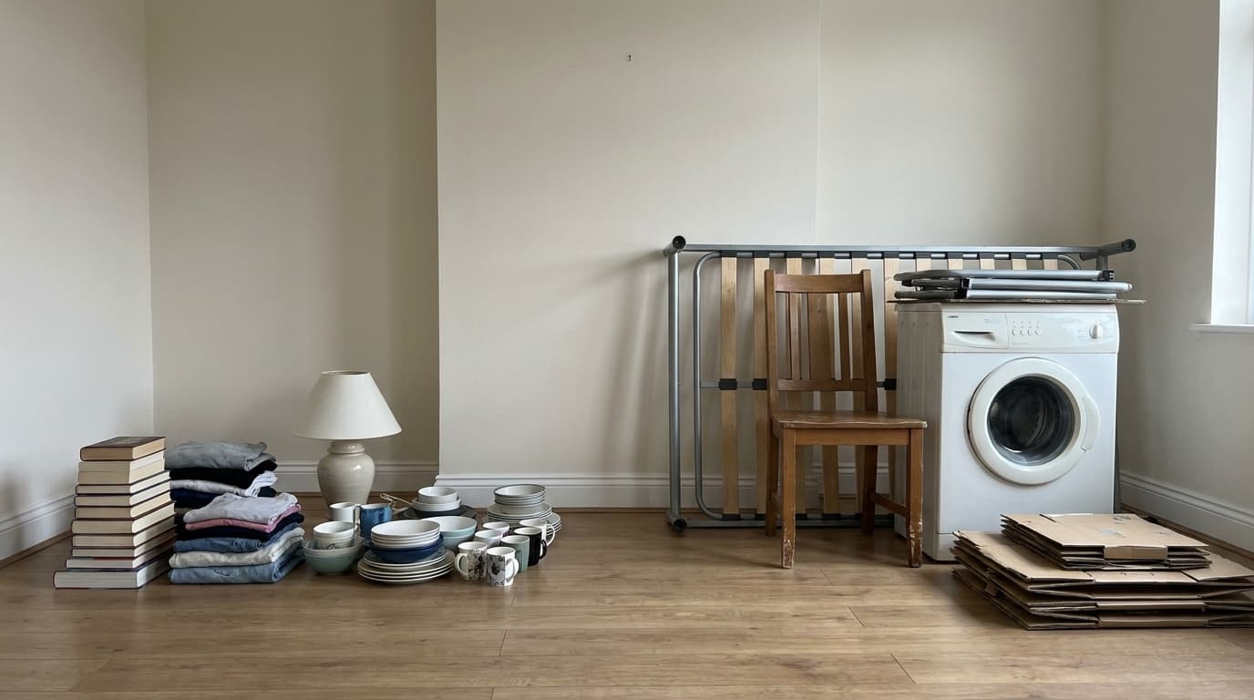 What happens to items after a house clearance